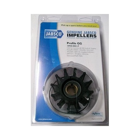 Jabsco Impeller Kit Neoprene, No 18958-0001-P 18958-0001-P